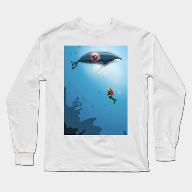 Nurtured Talent Long Sleeve T-Shirt by Avalinart